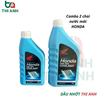 COMBO Nước Mát Honda Chính Hãng, Combo 2 chai gồm 1L + 0.5L Làm Mát Cho Xe Máy