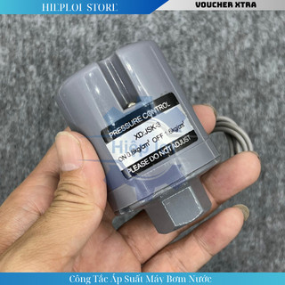 Công Tắc Áp Suất Máy Bơm Nước Ren 17 - Tự Động Ngắt Khi Áp Suất Quá Cao, Bảo Vệ Máy Bơm, Độ Bền Cao