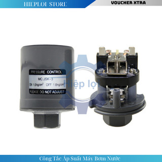 Công Tắc Áp Suất Máy Bơm Nước Ren 17 - Tự Động Ngắt Khi Áp Suất Quá Cao, Bảo Vệ Máy Bơm, Độ Bền Cao