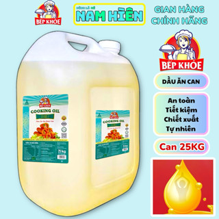 Sỉ Can Dầu Ăn Bếp Khỏe Cooking Oil Chuyên Phục Vụ Nhà Hàng Quán Ăn - Can 25Kg
