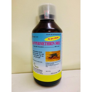 Thuốc diệt muỗi Map Permethrin 50EC (chai 100ml)