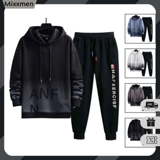  Bộ Đồ Áo Nỉ Nam Thu Đông Dài Tay Hoodie Loang Màu Quần Jogger Bo Gấu Thời Trang Mixxmen TOP 283 + QUAN 069 