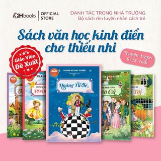  Sách văn học thiếu nhi danh tác trong nhà trường truyện tranh cho bé phiên bản tranh minh họa 