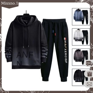 Bộ Đồ Áo Nỉ Nam Thu Đông Dài Tay Hoodie Loang Màu Quần Jogger Bo Gấu Thời Trang Mixxno.1 TOP 283 + QUAN 069