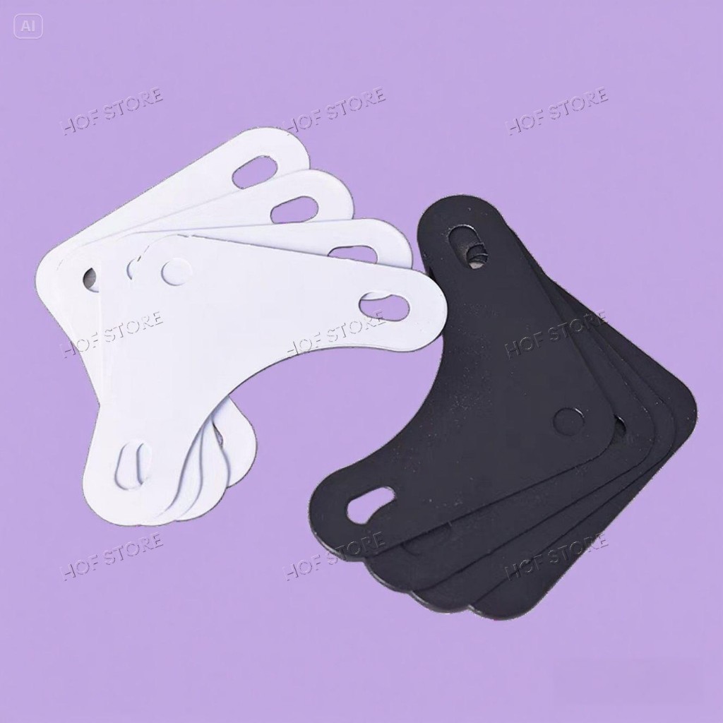 Kệ sắt -Góc nối kim loại cho kệ sắt Bắt vít chắc chắn, dùng cho kệ V lỗ, kệ kho