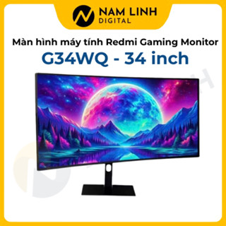 Màn Hình Máy Tính Redmi Gaming Monitor G34WQ (Model 2024) – Tần Số Quét 180Hz, Độ Cong 1500R, Độ Phân Giải 3440 × 1440p