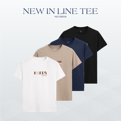 Áo thun nam cotton 100% URBAN vải mềm mịn thoáng khí phom dáng basic co giãn nhẹ bền màu No.5604