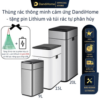 Thùng rác thông minh cảm ứng tự động đóng mở DandiHome