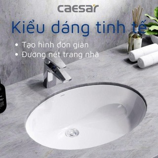 Chậu rửa lavabo âm bàn l5113 - caesar