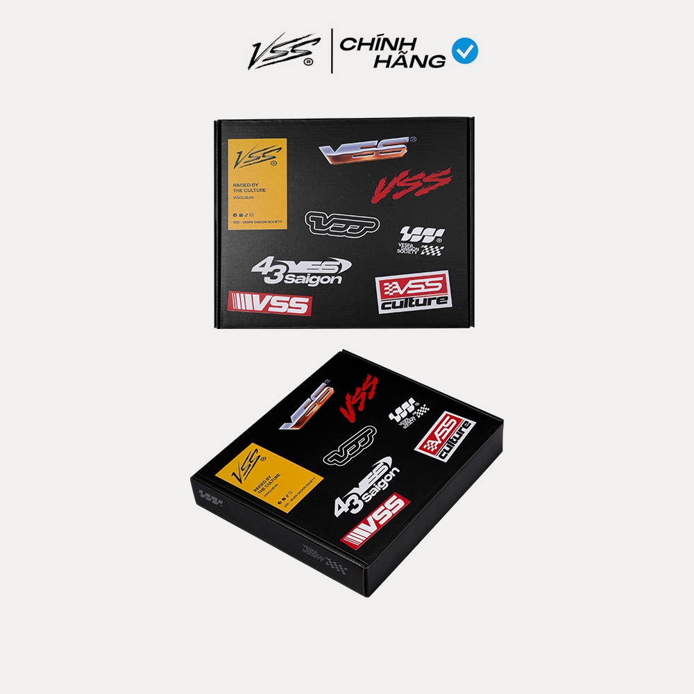 Hộp Gói Hàng Nắp Gài VSS Local Brand Chống Bụi Làm Quà Tặng