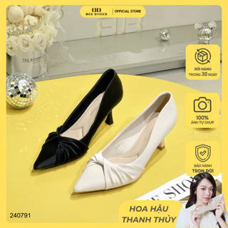 Giày cao gót nữ BEE SHOES mũi nhọn gót nhọn 7cm - 240791 ( form 1.5 )