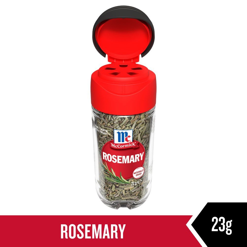 MCCORMICK -- Lọ ROSEMARY 23g -- LÁ HƯƠNG THẢO Naturally Dried Rosemary Leaves