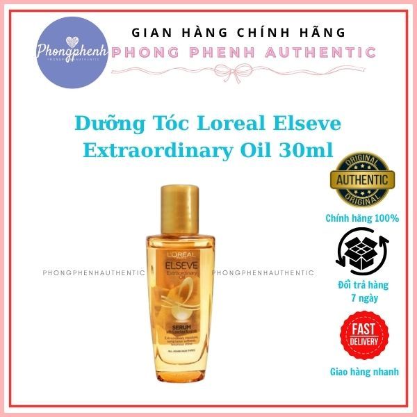 Dầu Dưỡng Tóc Elseve Extraordinary Oil Serum 30ml