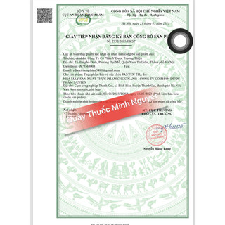 Viên uống dụng tóc BH PANTEN