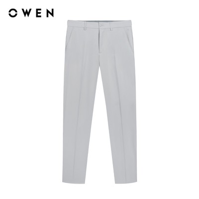 Owen - Quần tây J-Form QTJ252413 màu Xám chất liệu Smart polyester