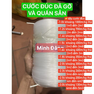 CƯỚC ĐÚC THẢ DIỀU Shop ĐÃ GỠ QUẤN SẴN RA QUẬN SIZE từ : 1-1.2-1.4-1.5-1.6-1.8-2.0-2.3-2.5-3.0li 