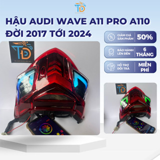  Hậu Audi wave A11 pro lắp Wave a110 đời từ 2017 tới 2024 lắp đặt dễ dàng chỉnh màu qua app điện thoại Phụ tùng 