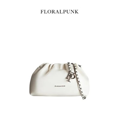 Túi Xách Floralpunk Willow Pouch Đeo Chéo - Da PU cao cấp - Màu Trắng
