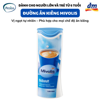  Đường Ăn Kiêng Mivolis Keto 1200 viên dành cho người tiểu đường Hàng Nội Địa Đức Mật Ong 