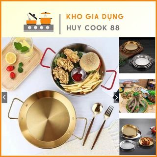 Các Loại Chảo Inox Làm Bò Né, Bít Tết, Bánh Mì Chảo... Huycook88 Sạch, Bền, Đẹp cho nhà hàng và gia đình