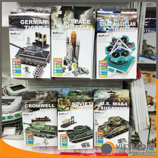 Bộ lắp ráp mô hình 3D Buildream Tên lửa Saturn V - MH001