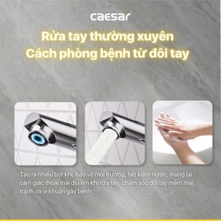 Vòi Chậu Lavabo Lạnh B040C - CAESAR (Hàng Chính Hãng)