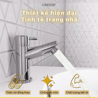Vòi Chậu Lavabo Lạnh B040C - CAESAR (Hàng Chính Hãng)