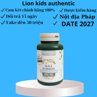 Tinh Dầu Hoa Anh Thảo NAT & FORM Pháp 200 Viên