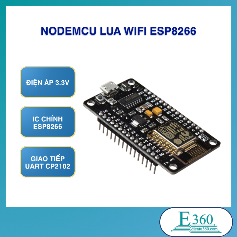 NODEMCU LUA WIFI ESP8266