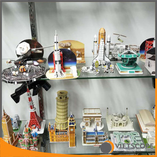 Bộ lắp ráp mô hình 3D Buildream Tên lửa Saturn V - MH001