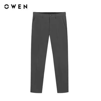 Owen - Quần tây S-Form QG252414 màu Xám chất liệu Conjugated polyester