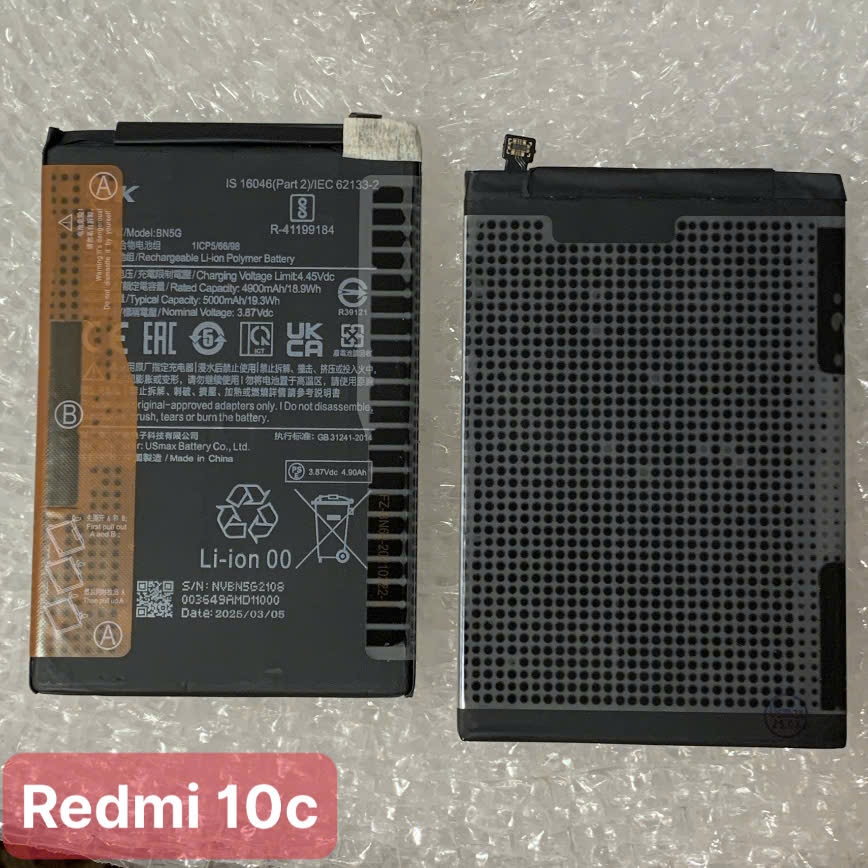 Pin Xiaomi Redmi 10C BN5G 5000mAh Zin dung lượng 5000mAh