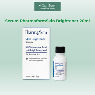 Serum Pharmaform Skin Brightener Sáng Da 3% Tranexamic acid + 5% Niacinamide 20ml | Cây Rơm Cosmetics