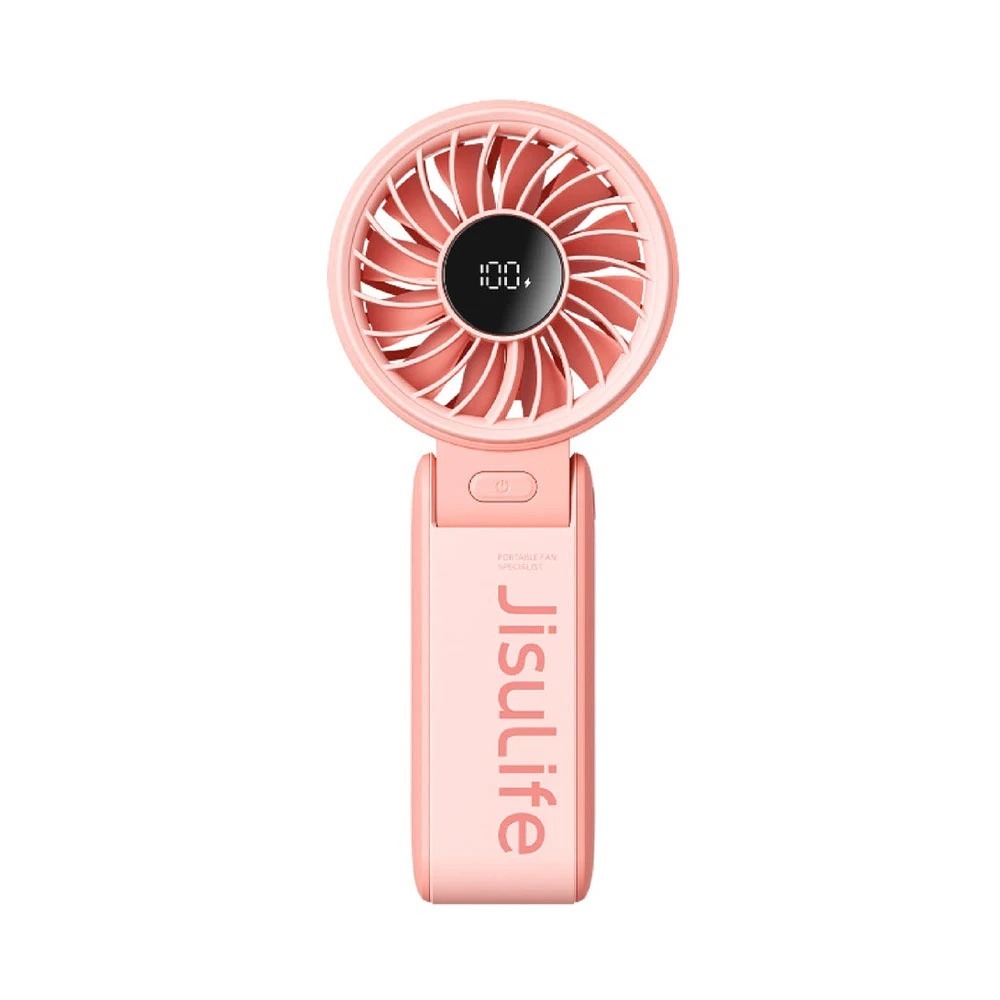 Quạt Cầm Tay Jisulife Life 7 - Pin 3600mAh/5000mAh, 5 Cấp Độ Gió, Màn Hình LED, Gập 150°, Sạc Type-C - Bảo hành 12 Tháng | BigBuy360 - bigbuy360.vn