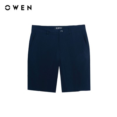 Owen - Quần short Sport Life SS252407 màu Xanh tím than chất liệu Polyspun spandex