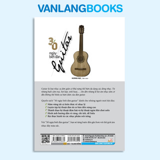 Sách Vanlangbooks - 30 Ngày Biết Đàn Guitar - Tái Bản 2025