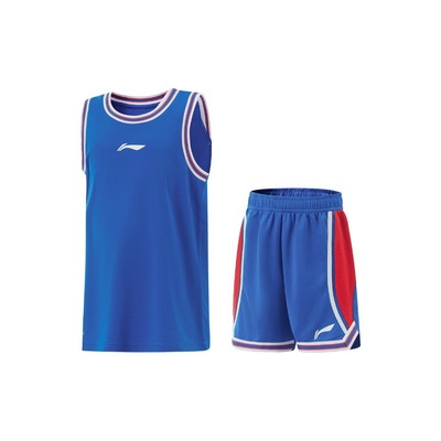Bộ Quần Áo Bóng Rổ Bé Trai Thể Thao Li-Ning P-YATV011-1V