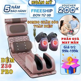  Đệm massage toàn thân Z30 PRO thảm massage tại nhà cao cấp phục hồi giảm đau nhức hỗ trợ tuần hoàn máu 