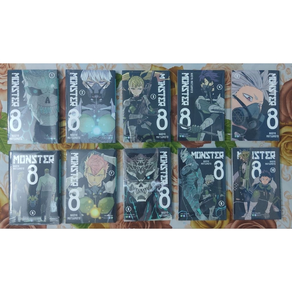 Thẻ ảnh- Monster #8 bộ 10 tập Reseal full phụ kiện