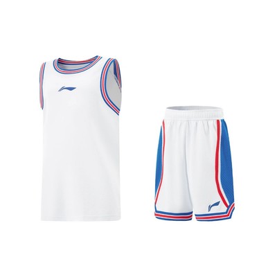 Bộ Quần Áo Bóng Rổ Bé Trai Thể Thao Li-Ning P-YATV011-2V