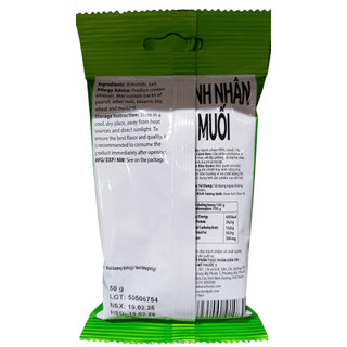 Hạnh Nhân Rang Muối Dan D Pak 50G
