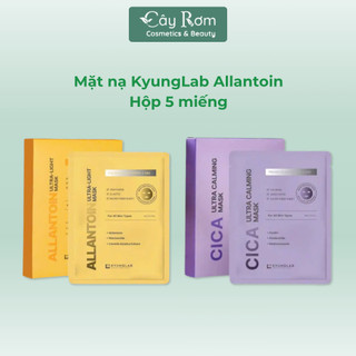  Mặt nạ KyungLab Allantoin Ultra Light Mask  Hộp 5 miếng  Làm Sáng Da & Cica Calming làm dịu da | Cây Rơm Cosmetics 