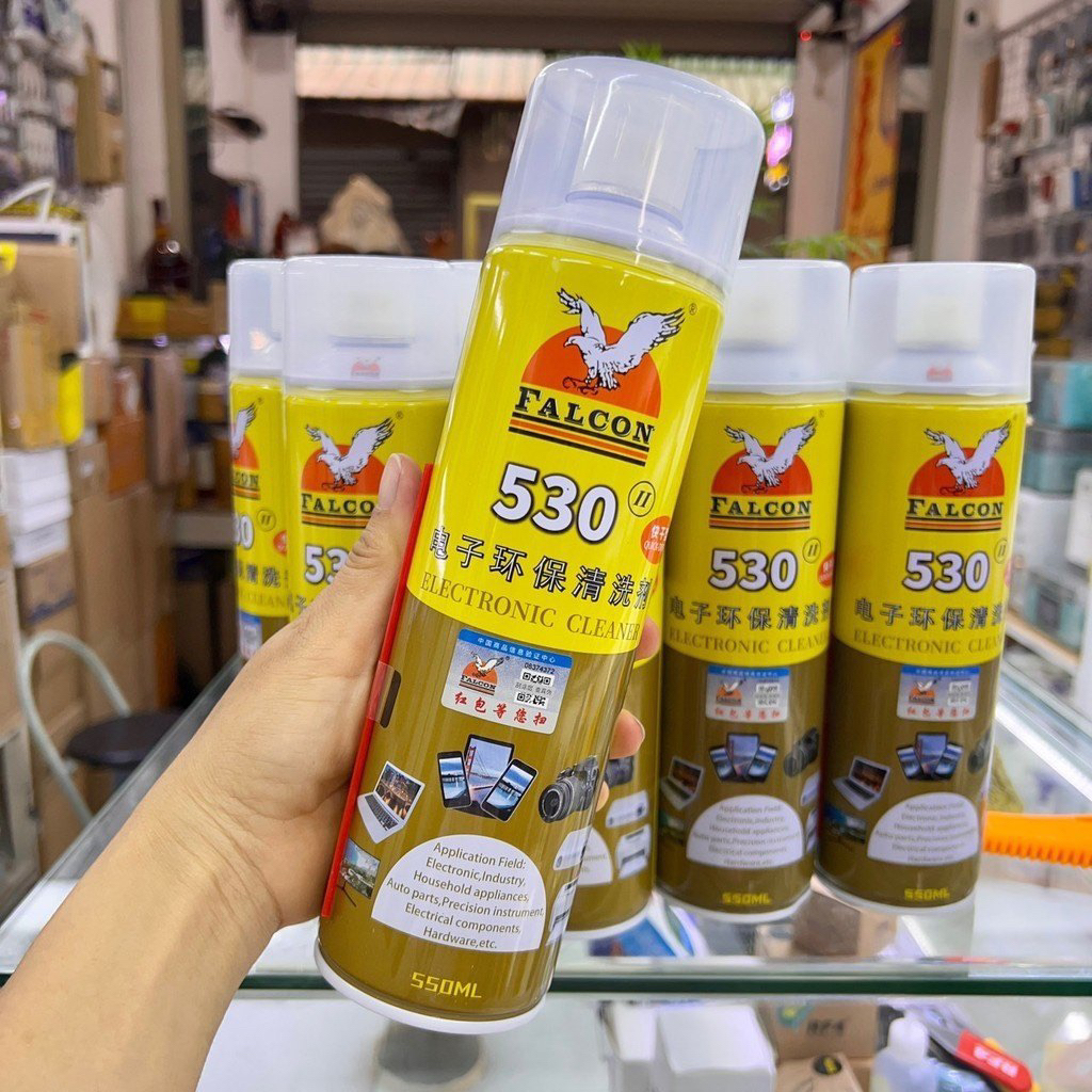 Nước 530 vệ sinh màn hình, vệ sinh bo mạch Falcon 530