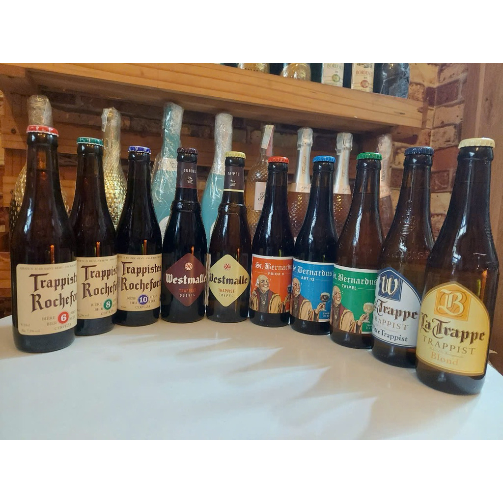 Combo 10 Chai Bia Thầy Tu ( Bỉ + Hà Lan)(330ml)