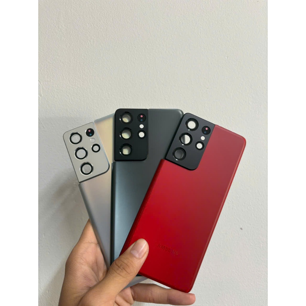 Lưng/Vỏ tương thích SS S21 ULTRA + LENS CAM (Tặng kèm keo)