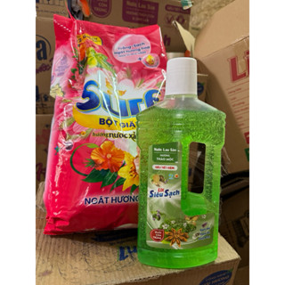  Bột giặt Surf ngát hương xuân  gói 2kg   5,5kg màu hồng 