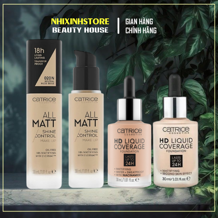KEM NỀN CATRICE ALL MATT PLUS