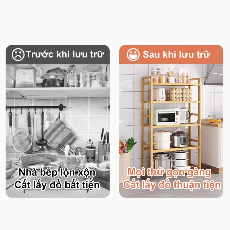 SUNNY BIERE Kệ đa năng nhà bếp khung Kệ Lò Vi Sóng Cao Cấp Lắp Đặt Dễ Dàng | BigBuy360 - bigbuy360.vn