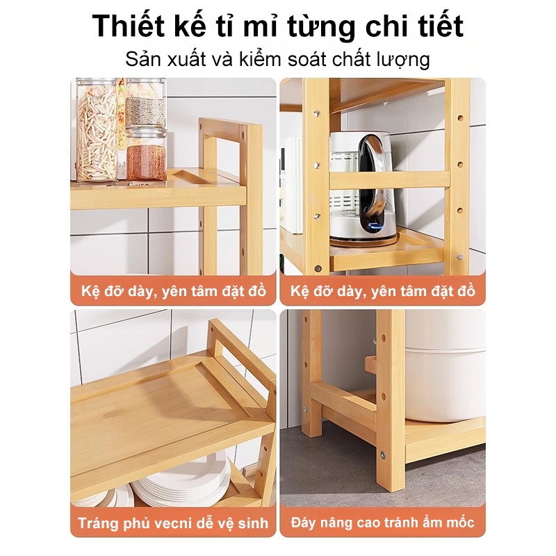 SUNNY BIERE Kệ đa năng nhà bếp khung Kệ Lò Vi Sóng Cao Cấp Lắp Đặt Dễ Dàng | BigBuy360 - bigbuy360.vn