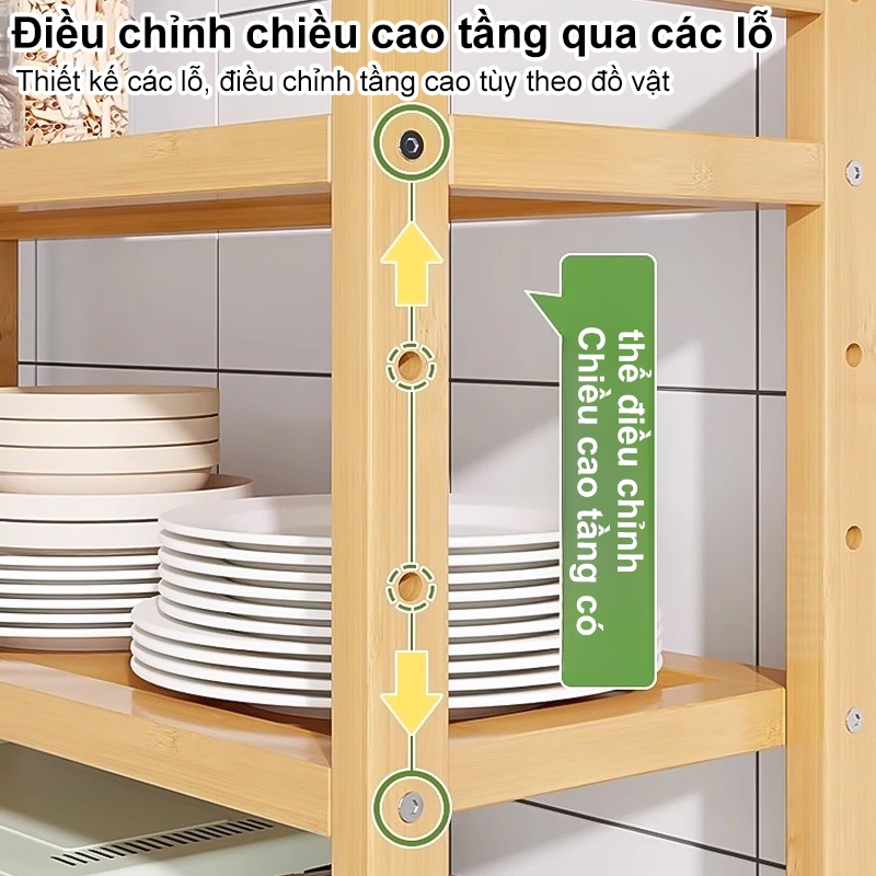 SUNNY BIERE Kệ đa năng nhà bếp khung Kệ Lò Vi Sóng Cao Cấp Lắp Đặt Dễ Dàng | BigBuy360 - bigbuy360.vn